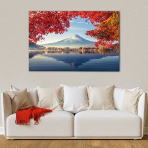 5 panels fuji mountain japan canvas art