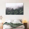 1 panels smoky forest utah canvas art