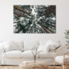 1 panels tree branches canvas art