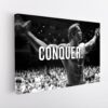 arnold schwarzenegger conquer stretched canvas