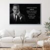 malcom x quote floating frame canvas