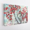 tree branches oil painting stretched canvas