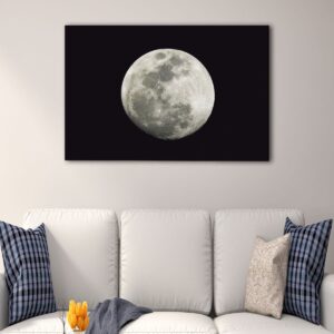 tableau pleine lune 5 pièces
