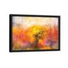 hidden tree framed canvas black frame