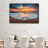 tableau plage au coucher du soleil