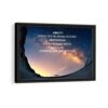 ability motivation quote framed canvas black frame