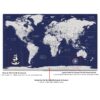 navy blue world map detailed