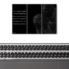 3 panels basketball quote canvas art