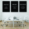motivational quote wall decor