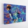 statue of libery stretched canvas