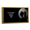 rocky boxing framed canvas gold frame
