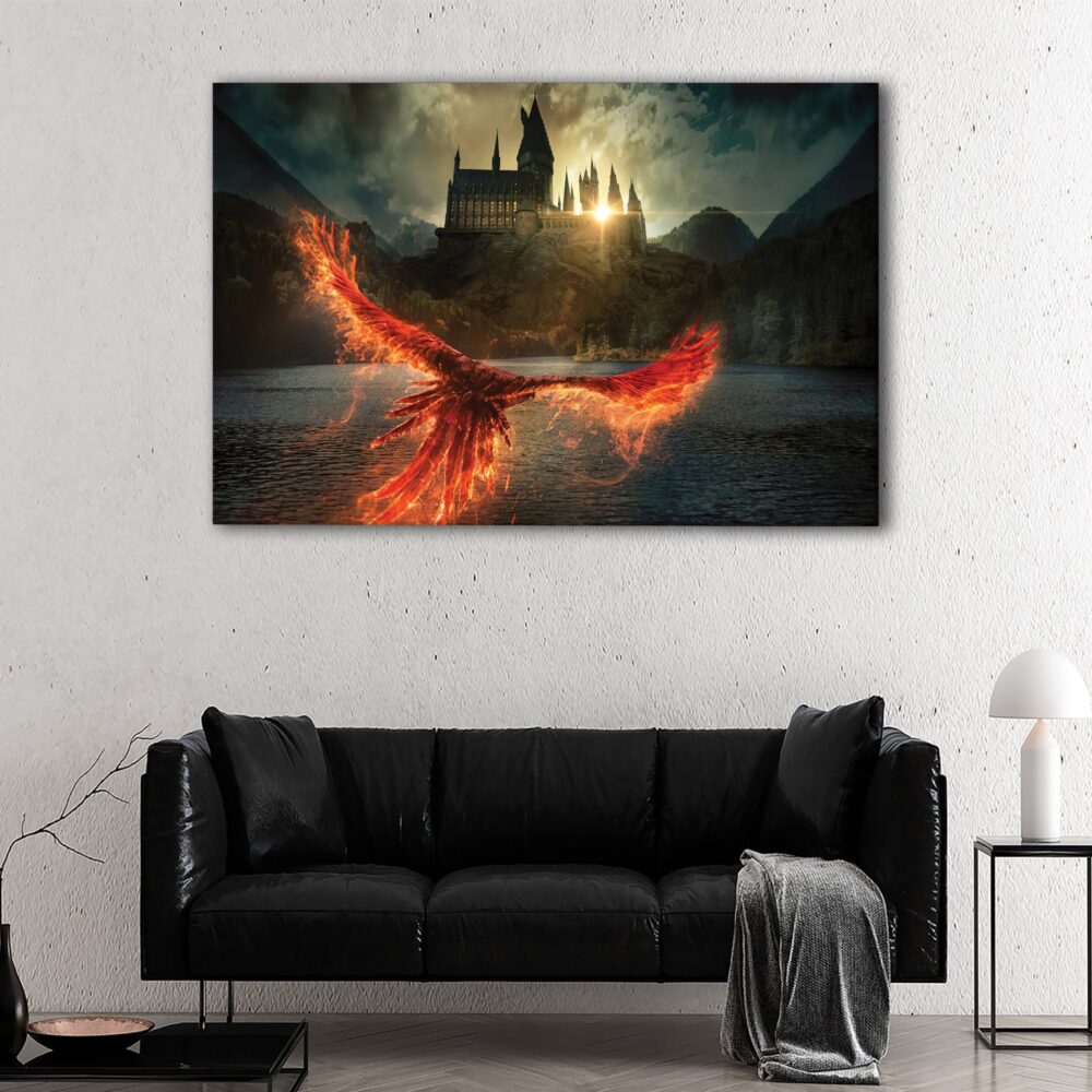 1 panel flying phoenix canvas art