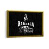 baba yaga framed canvas gold frame