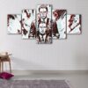 5 panels the devil's advocate canvas art