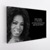oprah winfrey quote stretched canvas