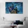 1 panel transformers canvas art