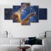 5 panels pillars of creation canvas art
