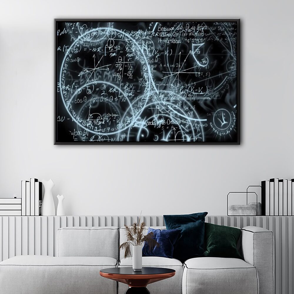 math magic floating frame canvas