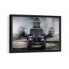brabus g class framed canvas black frame