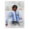 diego maradona poster