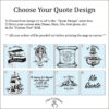Colorful push pin South & Central America map quote personalization