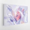 flower abstrac stretched canvas