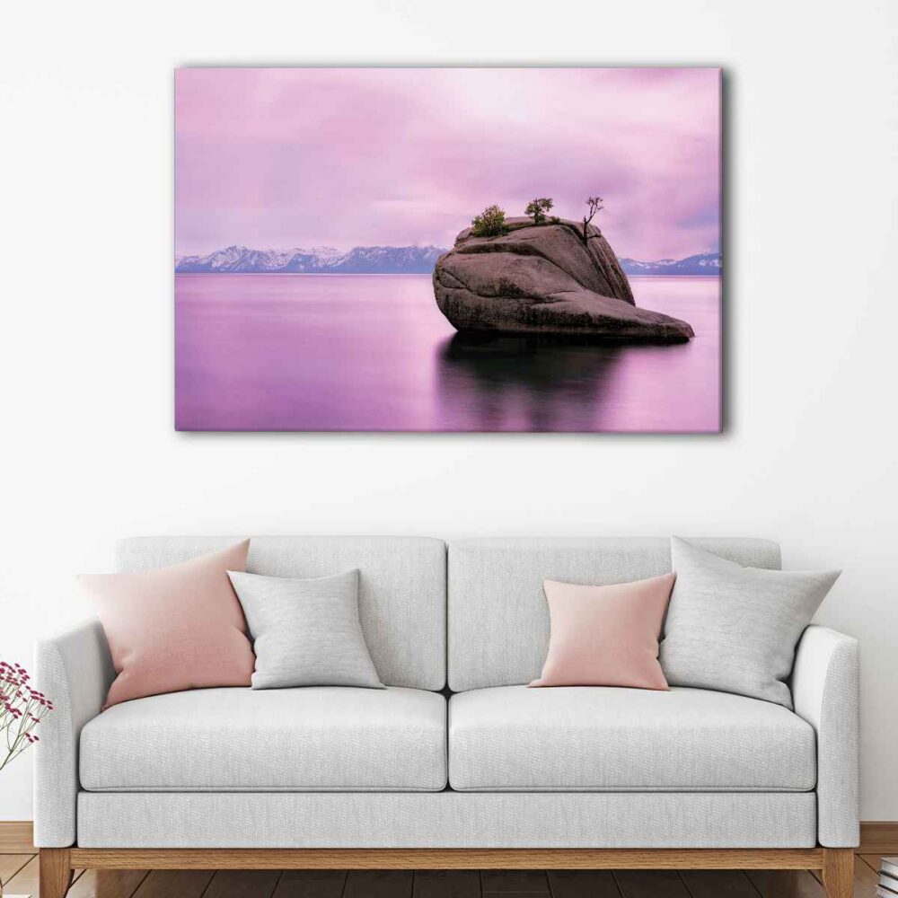 1 panels lake tahoe canvas art