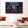 1 panels london old city canvas art