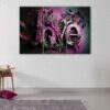  tableau tryptique calligraphie de l'amour 