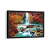 havasu falls framed canvas black frame