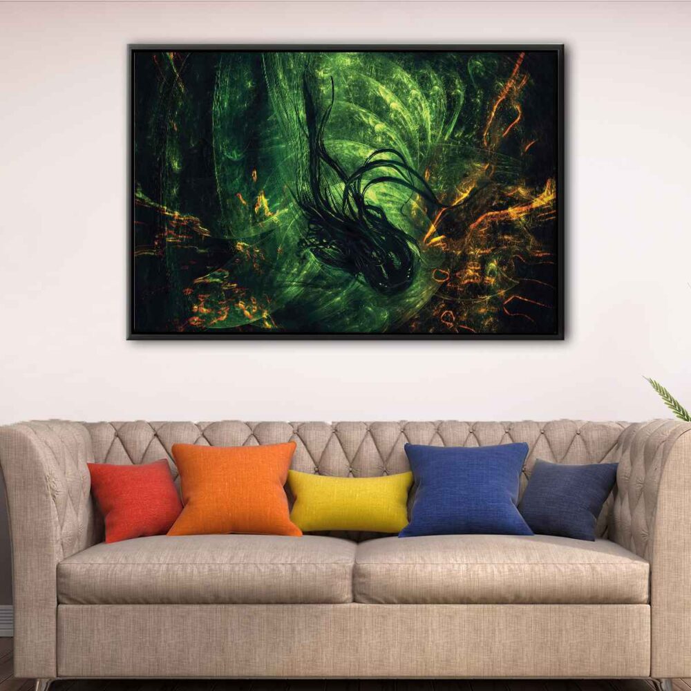 surreal imagination floating frame canvas