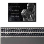 mamba mentality floating frame canvas