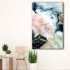 lapis marble canvas art