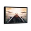 top gun maverick 1 framed canvas black frame