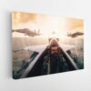 top gun maverick 1 stretched canvas