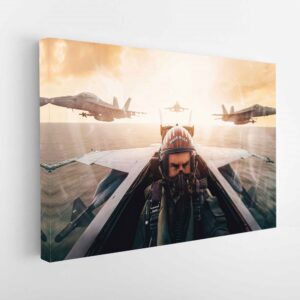 5 panels top gun maverick 1 canvas art
