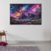 1 panels cosmic night canvas art