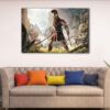 1 panels assassins creed odyssey canvas art