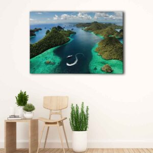 1 panels hawaii islands canvas art