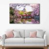 1 panels himeji castle canvas art