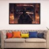 jeepers creepers floating frame canvas