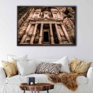 petra jordan floating frame canvas