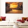 1 panels venice sunrise canvas art