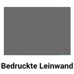 Bedruckte Leinwand