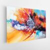 tableau sur toile imprimée calligraphie islamique 
