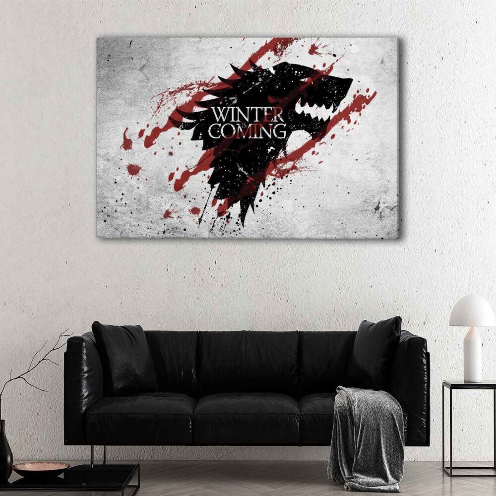 1 panel game of thrones canvas art