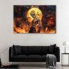 1 panel naruto canvas art