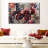3 panels avengers war canvas art