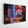 broadway new york stretched canvas