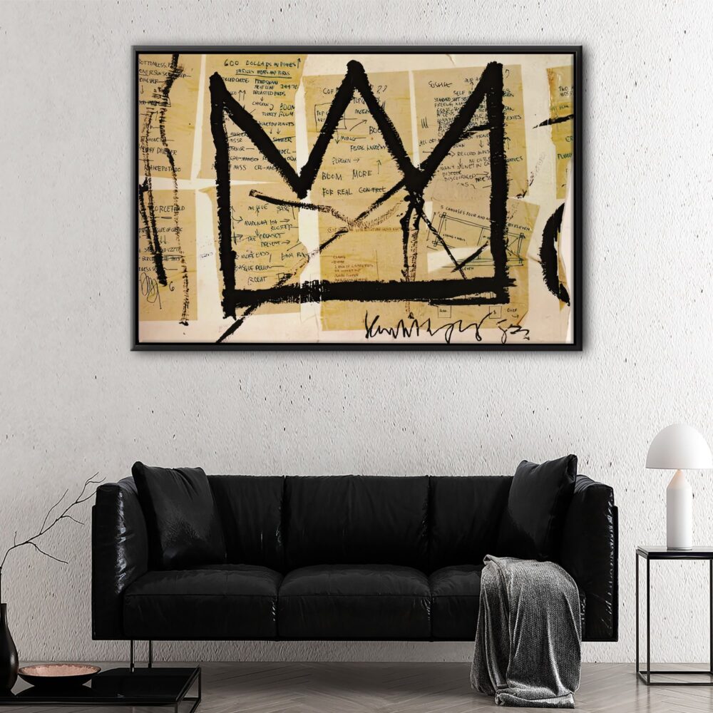 crown floating frame canvas